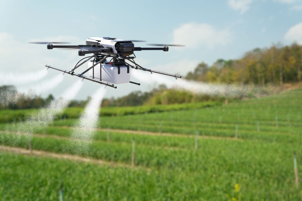 Automação na agricultura drones