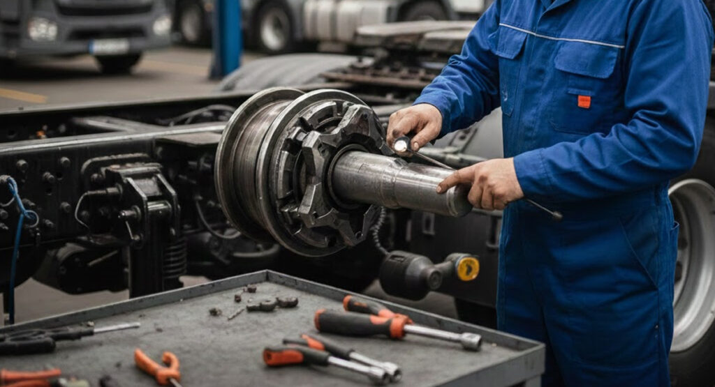 Segurança no transporte de carga: A importância do conjunto de Pino Rei e Quinta Roda 2 quinta roda